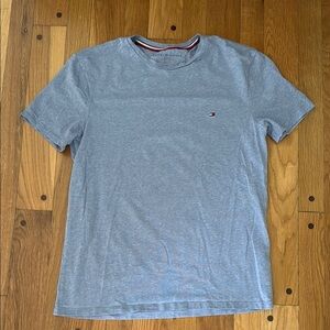 Tommy Hilfiger Men's Heather Blue T-Shirt Slim Fit M